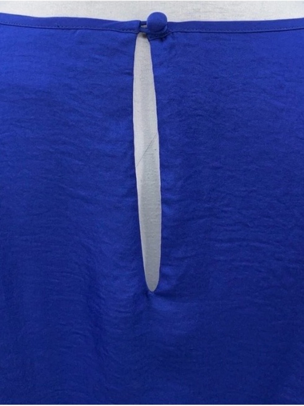 CAbi Sapphire Blue Ruffle Sleeve Blouse - Picture 4 of 6